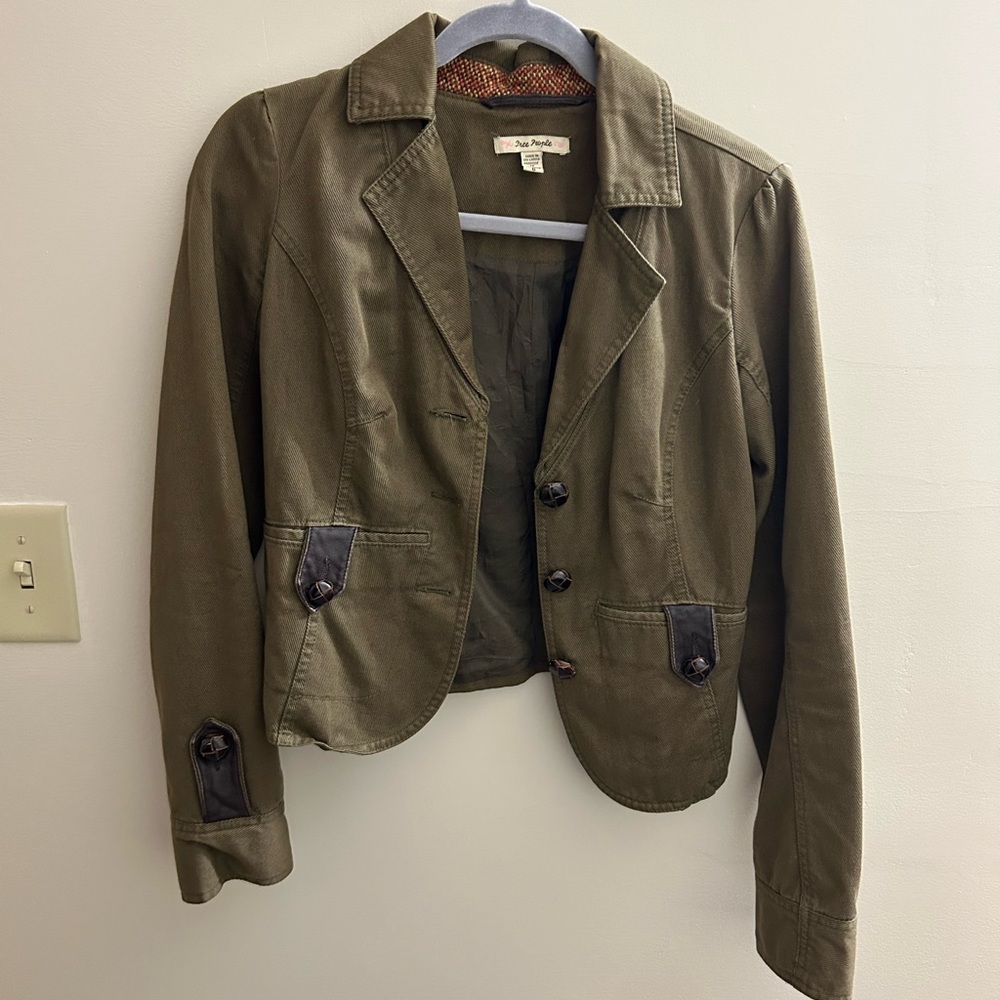 Vintage free people casual blazer jacket
